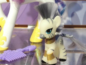 My Little Pony Toy - Glow in the dark Zecora at Toy Fair 2012 My Little Pony Toy - Glow in the dark Zecora at Toy Fair 2012
