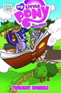 My Little Pony: Friendship is Magic comic micro-series cover - Twilight Sparkle My Little Pony: Friendship is Magic comic micro-series cover - Twilight Sparkle