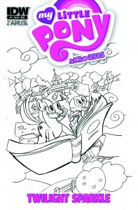 My Little Pony: Friendship is Magic comic micro-series cover - Twilight Sparkle - Subscription variant My Little Pony: Friendship is Magic comic micro-series cover - Twilight Sparkle - Subscription variant