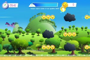 My Little Pony: Friendship is Magic mobile phone game - Coin collecting mini game My Little Pony: Friendship is Magic mobile phone game - Coin collecting mini game